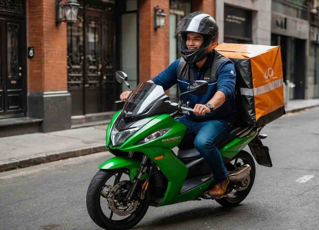 Food Delivery Motorcycles